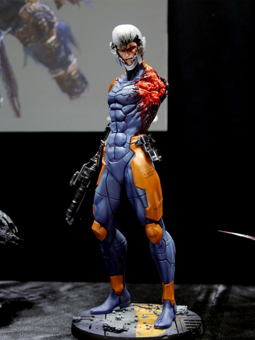 Cyborg Ninja (The Final Battle Edition), Metal Gear Solid, Gecco, Pre-Painted, 1/6